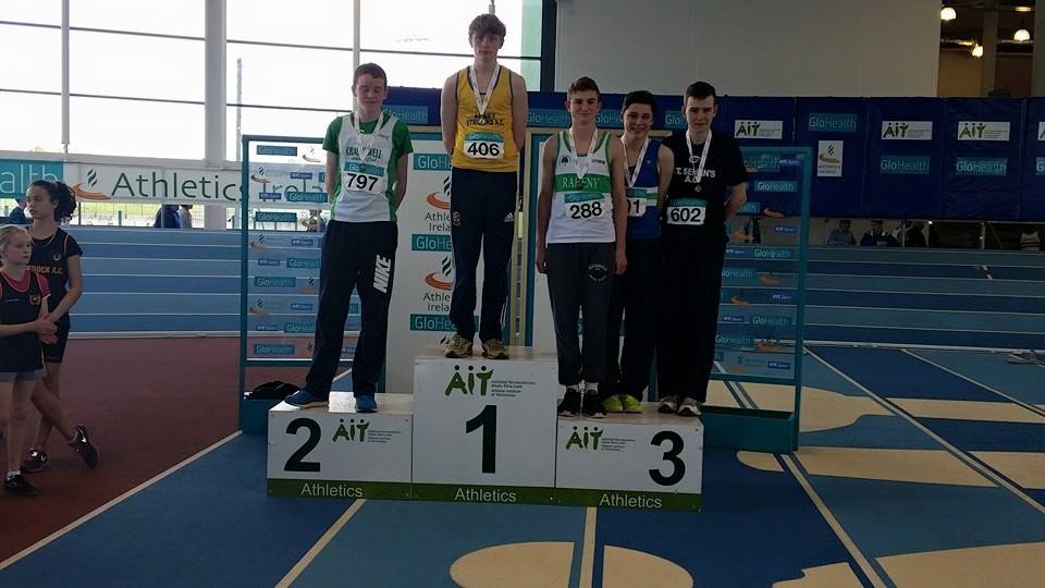 Conor McMahon - 3rd in the u16 high jump competition