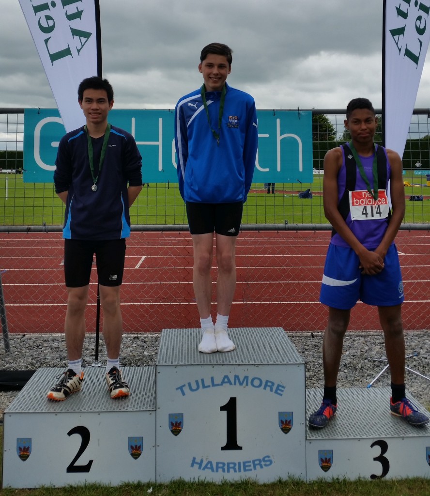 Conor McMahon - Leinster u16 Long jump Champion